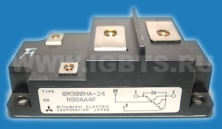 Транзисторный модуль Mitsubishi Transistor module QM300HA-24  300A 1200V