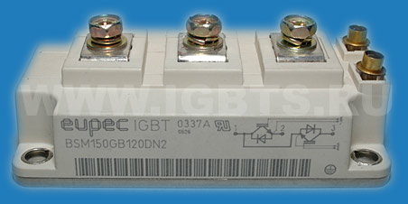 Диодный модуль Eupec Diod module BSM150GB120DN2  150A 1200V