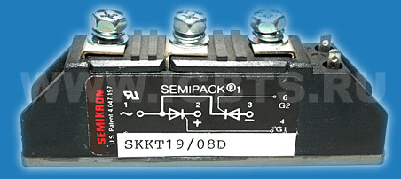 Semikron Power Module 19A 800V