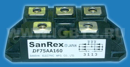 Sanrex Bridge Rectifier 75A 1600V