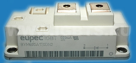 Силовой модуль Eupec IGBT BYM600A170DN2 600A 1700V
