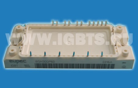 Силовой модуль Eupec IGBT BSM30GP60 30A 600V