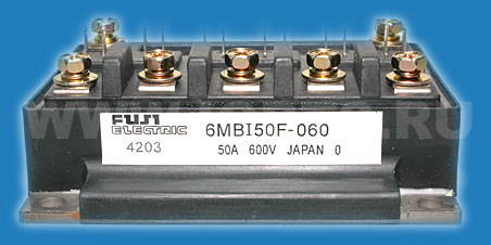 Fuji IGBT 6 in 1 Pack 50A 600V