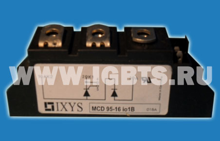 Thyristor Module Ixys MCD95-16io1B, 2x116A, 1600B