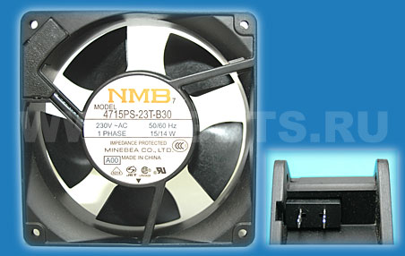 NMB Minebea Fan 230V 50/60Hz 15/14W 1 Phase