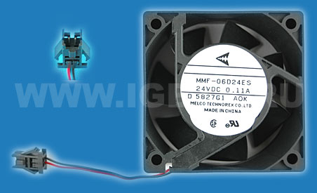 Вентилятор Melco Technorex Fan 2-wire no sensor .11A 24V Replaced ASF663A2401