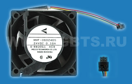 Melco Technorex Fan 3-wire with sensor .10A 24V Replaced MMF-06D24DS-RC9 Can be replaced by MMF-06D24DM-AC9