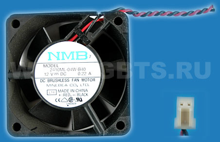 NMB Minebea Fan 2-wire no sensor .22A 12V replaced KDE1206PTB1